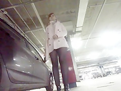 Beautiful red hair women - exibition