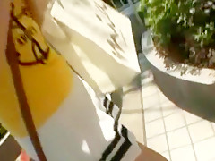 Horny Japanese chick Mikan Kururugi in Amazing Outdoor JAV video
