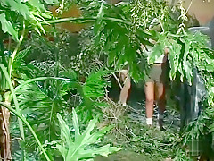 Crazy pornstars Kat Kleevage and Katie Morgan in fabulous outdoor, lesbian sex video