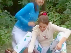 Amazing Lesbian, Outdoor xxx scene