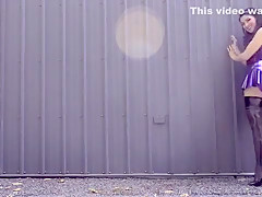 Best amateur Outdoor, Stockings xxx clip