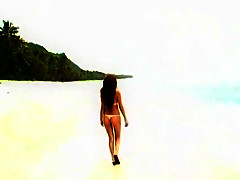 Crazy homemade Beach, Rimming adult video