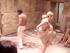Fabulous Gangbang, Interracial porn video
