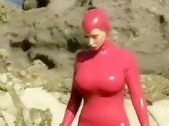 Incredible homemade Solo Girl, Latex porn scene