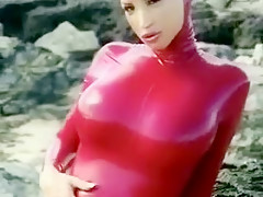 Incredible homemade Solo Girl, Latex porn scene