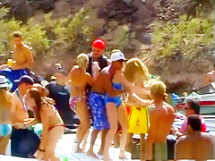 Fabulous pornstar in horny outdoor, voyeur adult scene