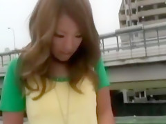 Best Japanese model in Hottest Outdoor JAV video