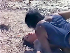 Hottest amateur Black and Ebony, Outdoor adult movie
