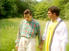 Amazing pornstar Ana Harnal in crazy brunette, threesomes porn video