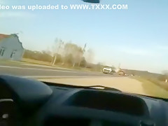 Incredible amateur Close-up, Car xxx clip