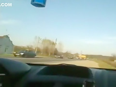 Incredible amateur Close-up, Car xxx clip