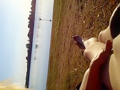 Incredible amateur Mature, Outdoor adult scene