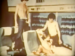 Horny Vintage, Threesomes sex movie