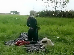 Horny amateur Outdoor, Dildos/Toys porn video