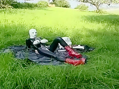 Horny amateur Outdoor, Dildos/Toys porn video