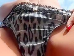 Amazing Brunette, Outdoor sex movie