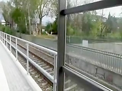 Crazy homemade Outdoor, Blowjob sex scene