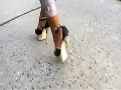 Best amateur Outdoor, High Heels xxx clip