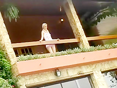 Hottest pornstar in horny cunnilingus, outdoor sex video