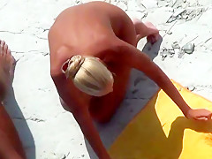 Tanned couple
