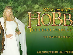 Anya Olsen & Courtney Taylor in The Hobbit: The Desolation of Cock - VRBangers