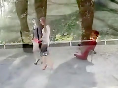 Crazy homemade Lesbian, Outdoor porn video