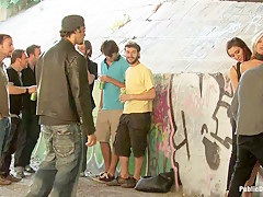 Best Of Europe: Beautiful Blonde Bitch - PublicDisgrace