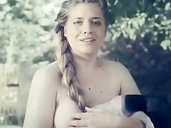 Horny amateur Nudists, Outdoor xxx scene