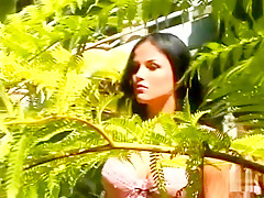 Horny pornstar Lanny Barbie in hottest public, big tits sex clip