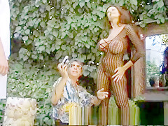 Best pornstar in crazy outdoor, brunette sex movie