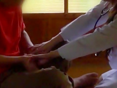 Amazing Japanese girl Yuuna Takizawa in Fabulous Medical, Blowjob JAV scene