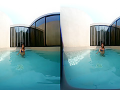 Outdoor Pool Hot Tits And Fingering - VRPussyVision