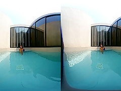 Outdoor Pool Hot Tits And Fingering - VRPussyVision