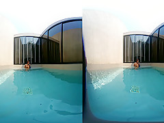 Outdoor Pool Hot Tits And Fingering - VRPussyVision