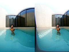 Outdoor Pool Hot Tits And Fingering - VRPussyVision