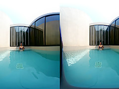 Outdoor Pool Hot Tits And Fingering - VRPussyVision