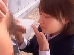 Horny Japanese model in Fabulous Girlfriend, Blowjob JAV scene