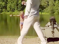 Amazing homemade Beach, Outdoor adult clip