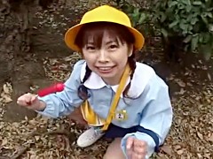 Horny Japanese girl Ran Monbu in Incredible Close-up, Couple JAV clip