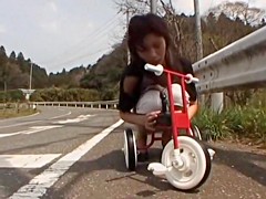 Horny Japanese girl Riko Tachibana in Amazing Public, Solo Female JAV clip
