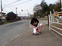 Horny Japanese girl Riko Tachibana in Amazing Public, Solo Female JAV clip