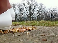 Hottest amateur Foot Fetish, Solo Girl porn clip