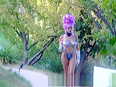 Hottest pornstar in amazing group sex, outdoor adult movie