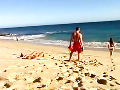 Fabulous Japanese model in Best Beach, Public JAV clip