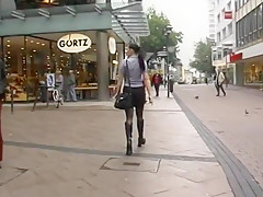 Young German Girl Wants Group Public Fuck