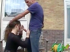 Outdoor Hardcore Fucking By Horny German Girl
