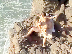 Amazing pornstar Regan Reese in fabulous beach, big butt porn video