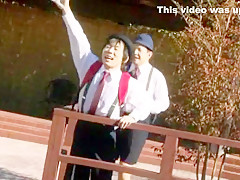 Horny Japanese whore Marina Matsumoto, Megumi Shino in Best Outdoor, Big Tits JAV clip