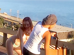 Hottest pornstars Victoria Sweet and Marie Mccray in exotic brunette, outdoor xxx movie