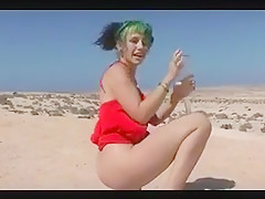 Amateur - Outdoor Big Bottle  Arse Fuck